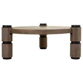 Mesa de Centro Alexandra House Living Castanho Madeira Ferro Chapa Madeira de abeto 110 x 46 x 110 cm de Alexandra House Livi...