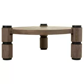 Mesa de Centro Alexandra House Living Castanho Madeira Ferro Chapa Madeira de abeto 110 x 46 x 110 cm de Alexandra House Livi...