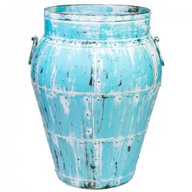 Vase Alexandra House Living Bleu Bois de manguier 45 x 60 x 45 cm de Alexandra House Living, Vases - Réf : D1632728, Prix : 7...