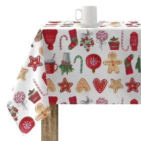 Stain-proof resined tablecloth Belum Merry Christmas Multicolour 100 x 150 cm by Belum, Tablecloths - Ref: S9802650, Price: 1...