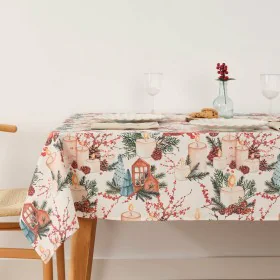 Stain-proof resined tablecloth Belum Christmas Multicolour 150 x 150 cm by Belum, Tablecloths - Ref: S9802661, Price: 24,49 €...