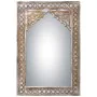 Wall mirror Alexandra House Living White Grey Mango wood 4 x 90 x 60 cm by Alexandra House Living, Wall-Mounted Mirrors - Ref...