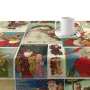 Fleckenabweisende geharzte Tischdecke Belum Vintage Christmas Bunt 100 x 150 cm von Belum, Tischdecken - Ref: S9802675, Preis...