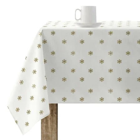 Nappe enduite antitache Belum Snowflakes Gold Multicouleur 150 x 150 cm de Belum, Nappes - Réf : S9802766, Prix : 24,49 €, Re...