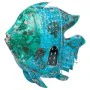 Decorative Figure Alexandra House Living Blue Mango wood Fish 10 x 80 x 105 cm by Alexandra House Living, Collectables - Ref:...