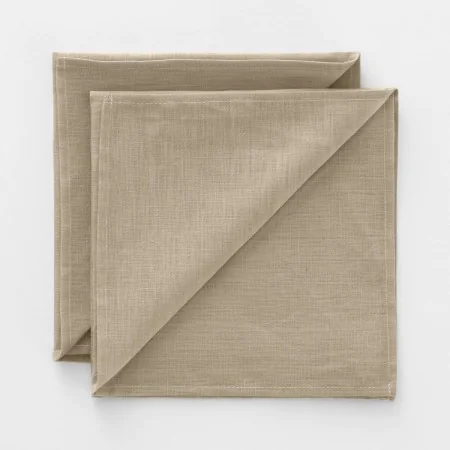 Napkins Belum Multicolour Taupe Linen 50 x 50 cm 2 Units by Belum, Cloth Napkins - Ref: S9802895, Price: 15,90 €, Discount: %