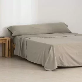 Juego de Sábanas SG Hogar Taupé Cama de 90 de SG Hogar, Sábanas y fundas de almohada - Ref: S9802929, Precio: 30,00 €, Descue...