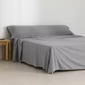 Juego de Sábanas SG Hogar Gris Cama de 135 de SG Hogar, Sábanas y fundas de almohada - Ref: S9802931, Precio: 36,53 €, Descue...