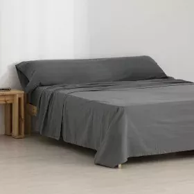 Juego de Sábanas SG Hogar Antracita Cama de 90 de SG Hogar, Sábanas y fundas de almohada - Ref: S9802944, Precio: 28,08 €, De...