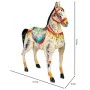 Statua Decorativa Alexandra House Living Legno di mango Cavallo 9 x 34 x 31 cm di Alexandra House Living, Oggetti da collezio...