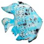 Figurine Décorative Alexandra House Living Bleu Bois de manguier Poisson 8 x 46 x 62 cm de Alexandra House Living, Pièces de ...