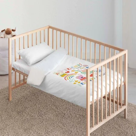 Bettbezug für Babybett Peppa Pig Together 100 x 120 cm von Peppa Pig, Bettdecken und Bettdeckenbezüge - Ref: S9803218, Preis:...