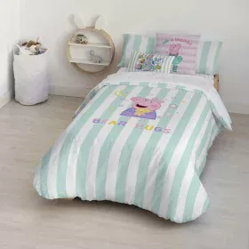 Copripiumino Peppa Pig Bear Hugs Multicolore 175 Fili 180 x 220 cm di Peppa Pig, Piumini e copripiumini - Rif: S9803257, Prez...