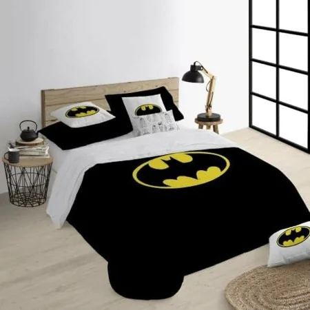 Housse de Couette Batman Dark Knight Multicouleur 175 Fils 140 x 200 cm de Batman, Couettes et housses de couette - Réf : S98...