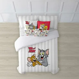 Nordic cover Tom & Jerry Tom & Jerry Basic Multicolour 175 Threads 260 x 240 cm by Tom & Jerry, Quilts and quilt covers - Ref...