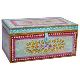 Chest Alexandra House Living Multicolour Mango wood 28 x 22 x 46 cm Traditional style by Alexandra House Living, Trunks - Ref...