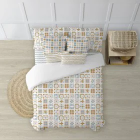 Housse de Couette Kids&Cotton Tilburg Multicouleur 175 Fils 260 x 240 cm de Kids&Cotton, Couettes et housses de couette - Réf...