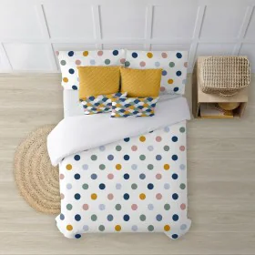 Housse de Couette Kids&Cotton Delhi Multicouleur 140 x 200 cm de Kids&Cotton, Couettes et housses de couette - Réf : S9803715...