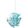 Figurine Décorative Alexandra House Living Bleu Bois de manguier Poisson 15 x 83 x 107 cm de Alexandra House Living, Pièces d...