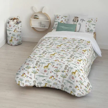 Bettdeckenbezug Kids&Cotton Jeddah Small Minze 155 x 220 cm von Kids&Cotton, Bettbezüge - Ref: S9804110, Preis: 43,84 €, Raba...