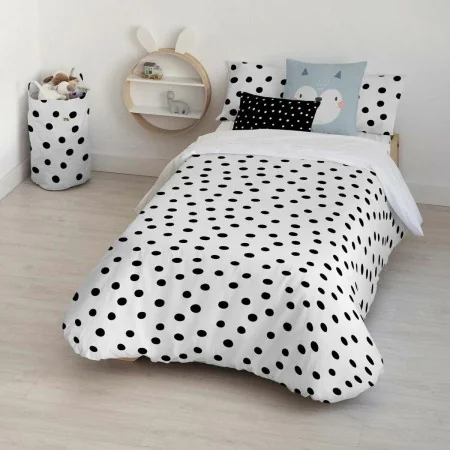 Set di copripiumino Kids&Cotton Kibo Nero 155 x 220 cm di Kids&Cotton, Copripiumini - Rif: S9804122, Prezzo: 42,62 €, Sconto: %