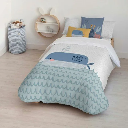 Duvet cover set Kids&Cotton Malu Big Blue 155 x 220 cm by Kids&Cotton, Duvet Covers - Ref: S9804152, Price: 40,41 €, Discount: %