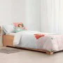 Nordic cover Kids&Cotton Mosi Big Pink 175 Threads 180 x 220 cm 180 x 240 cm by Kids&Cotton, Quilts and quilt covers - Ref: S...