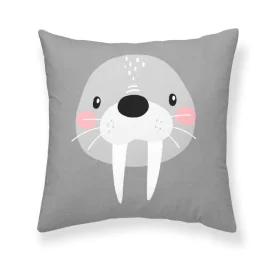 Cushion cover Kids&Cotton Tabor A Grey 50 x 50 cm Seal by Kids&Cotton, Cushion Covers - Ref: S9804245, Price: 11,36 €, Discou...