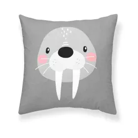 Cushion cover Kids&Cotton Tabor A Grey 50 x 50 cm Seal by Kids&Cotton, Cushion Covers - Ref: S9804245, Price: 10,90 €, Discou...