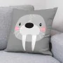 Cushion cover Kids&Cotton Tabor A Grey 50 x 50 cm Seal by Kids&Cotton, Cushion Covers - Ref: S9804245, Price: 10,90 €, Discou...