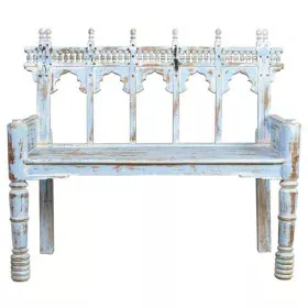 Banc Alexandra House Living Bleu Bois de manguier 56 x 104 x 118 cm de Alexandra House Living, Bancs - Réf : D1632788, Prix :...