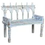 Bench Alexandra House Living Blue Mango wood 56 x 104 x 118 cm by Alexandra House Living, Benches - Ref: D1632788, Price: 396...