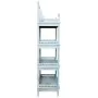 Shelves Alexandra House Living Blue Mango wood 40 x 166 x 90 cm by Alexandra House Living, Shelving & Storage - Ref: D1632792...