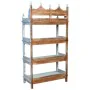 Shelves Alexandra House Living Blue Mango wood 40 x 166 x 90 cm by Alexandra House Living, Shelving & Storage - Ref: D1632792...