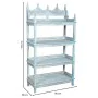 Shelves Alexandra House Living Blue Mango wood 40 x 166 x 90 cm by Alexandra House Living, Shelving & Storage - Ref: D1632792...