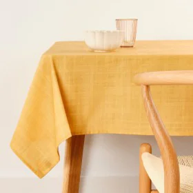 Stain-proof resined tablecloth Belum Liso Mustard 150 x 150 cm by Belum, Tablecloths - Ref: S9805214, Price: 24,49 €, Discoun...