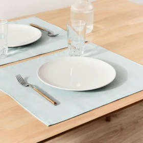 Place mat Belum Liso Blue 50 x 40 cm Smooth 2 Units by Belum, Place Mats - Ref: S9805266, Price: 10,50 €, Discount: %