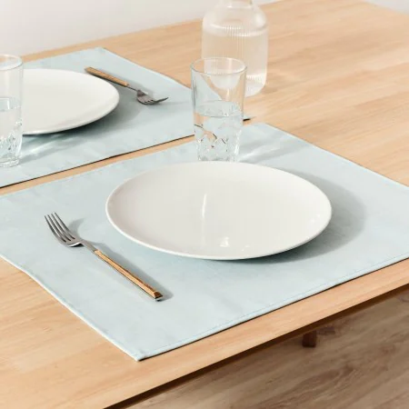 Set de table Belum Liso Bleu 50 x 40 cm Lisse 2 Unités de Belum, Sets de table - Réf : S9805266, Prix : 10,50 €, Remise : %