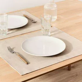 Place mat Belum Liso Beige 50 x 40 cm Smooth 2 Units by Belum, Place Mats - Ref: S9805267, Price: 9,45 €, Discount: %