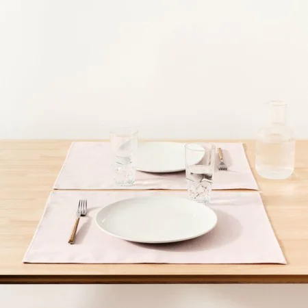 Set de table Belum Liso Rose 50 x 40 cm Lisse 2 Unités de Belum, Sets de table - Réf : S9805269, Prix : 9,45 €, Remise : %