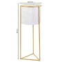 Vaso Alexandra House Living Bianco Metallo Ferro 26 x 45 x 26 cm di Alexandra House Living, Cachepot - Rif: D1632826, Prezzo:...