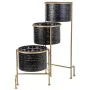 Planter Alexandra House Living Black Metal Iron by Alexandra House Living, Cachepots - Ref: D1632827, Price: 38,66 €, Discoun...