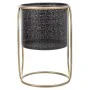 Conjunto de vasos Alexandra House Living Preto Metal Ferro 26 x 178 x 26 cm 2 Peças de Alexandra House Living, Vasos - Ref: D...