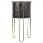 Conjunto de vasos Alexandra House Living Preto Metal Ferro 26 x 150 x 26 cm 2 Peças de Alexandra House Living, Vasos - Ref: D...