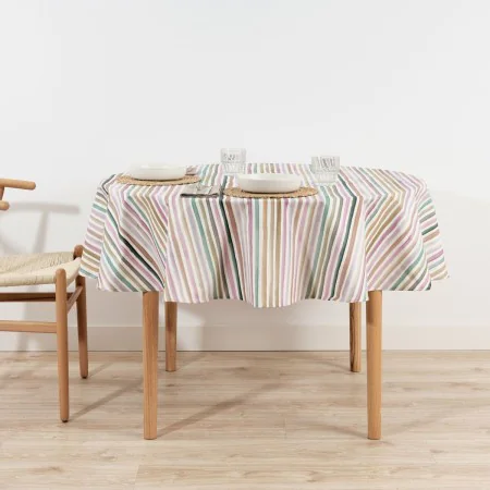 Nappe antitache Belum Naiara 4-100 Multicouleur Ø 180 cm A rayures de Belum, Nappes - Réf : S9805577, Prix : 48,79 €, Remise : %