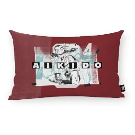 Cushion cover La casa de papel Aikido C White Multicolour 30 x 50 cm by La casa de papel, Cushion Covers - Ref: S9805744, Pri...