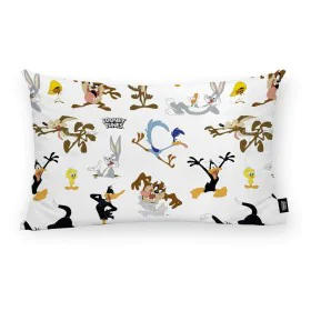 Cushion cover Looney Tunes Looney Characters C White Multicolour 30 x 50 cm by Looney Tunes, Cushion Covers - Ref: S9805768, ...