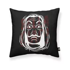 Cushion cover La casa de papel Bella Ciao A Black Multicolour 45 x 45 cm by La casa de papel, Cushion Covers - Ref: S9805828,...