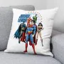 Capa de travesseiro Justice League Justice Team A Branco Multicolor 45 x 45 cm de Justice League, Capas - Ref: S9805851, Preç...