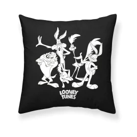 Capa de travesseiro Looney Tunes Looney B&w A Preto Multicolor 45 x 45 cm de Looney Tunes, Capas - Ref: S9805857, Preço: 9,72...